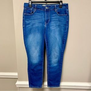 Old Navy Sz 12 Tall Skinny Mid Rise Ankle Jeans 👖 GUC